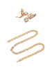 faina Women Jewelry Set in rose gold