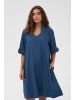 CULTURE Kleid CUlava Relaxed fit in Dark Blue Wash