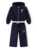 Minoti 2-tlg Langarmshirt & Hose 30FLEECE166 in dunkelblau