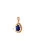 gaya Women Pendant in Rose Gold Navy