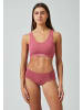 SNOCKS Soft BH aus Bio-Baumwolle in Mauve