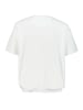 JP1880 Kurzarm T-Shirt in schneeweiß