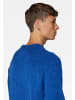 Mavi Jeans Weicher Strickpullover Stretch Rundhals Sweater Einfarbig in Blau