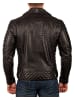 Reichstadt Echtleder Jacke Crocodile in Black