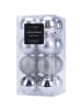 Home&Styling Collection Weihnachtskugeln, 16-teiliges Set in Silbern, (B) 9,8 x (H) 19,6 x (L) 9,8 cm