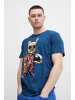 BLEND T-Shirt BHTee in Blau