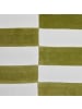 Butlers Kissen CHECKER VELVET in Beige