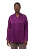 Ulla Popken Bluse in bordeauxviolett
