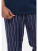 Ammann Schlafanzug Hose Organic Cotton - Mix & Match in Dunkelblau