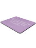 Mr. & Mrs. Panda Mousepad Spruch Heimweh überwinden Mut mit Spruch in Lavendeltraum