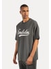SMILODOX T-Shirt Lorik in Grau
