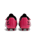 Hummel Klettverschluss Fußball Schuh Hattrick Mg Fußball Kinder in PINK FLAMBÈ