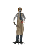 HOMCOM Halloween-Dekorationen-130L x 18B x 170H cm-mehrfarbig
