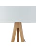 Licht-Erlebnisse Stehlampe (B)50 x (L)50 x (H)145 cm in Kiefer Weiß