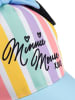 MINNIE MOUSE Disney Minnie Mouse Kappe mit Ohren & Schleife Cap Basecap in blau/rosa