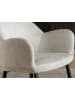 Angel Cerdá Hocker 4174 in Hellgrau/Schwarz – (B)56 x (H)96 x (T)55 cm