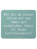 Mr. & Mrs. Panda Mousepad Spruch Busfahrer Sicherheit mit Spruch in Meeresbrise