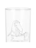 Mr. & Mrs. Panda Tumbler Rotkehlchen Schlitten mit Spruch in Transparent