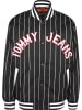 Tommy Hilfiger Tommy Hilfiger Herren Tommy Jeans Rlx Pinstripe Bomberjacke in black