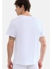 Sloggi Unterhemd / Shirt Kurzarm SLG Base in Weiß / schwarz
