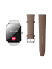 HOCO Smartwatch Y28 AMOLED Bluetooth Anrufuhr Silber
