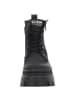 Palladium Schnürstiefelette in schwarz