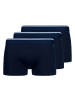 Skiny 3er Pack Trunks Cotton Multipack in Dunkelblau