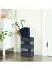 SONGMICS Schirmständer Patsy in Anthrazit - (B)28 x (H)41 x (T)12 cm
