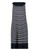 Betty Barclay Jerseykleid in marine ecru - 0001
