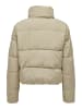 ONLY Kurze Winterjacke Modern Puffer Jackett ONLDOLLY in Beige-2