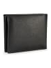 Esquire Houston Geldbörse RFID Schutz Leder 12 cm in schwarz