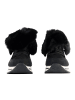 Divine Factory Schnürsneakers Mit Fell Schwarz