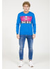 PLUS EIGHTEEN Herren Sweater in Blau