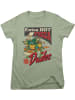 Teenage Mutant Ninja Turtles Shirt "Extra Hot Pizza Dudes Girly Tee" in Grün
