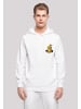 F4NT4STIC Basic Hoodie Rubber Duck Wizard HOODIE UNISEX in weiß