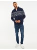 Threadbare Pullover THB Xmas Jumper Colorado in Navy / Ecru Twist