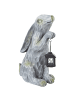 Beliani Gartenfigur ARGILLY in Grau - (W) 20 x (H) 37 x (L) 20 cm