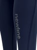 Newline Verstellbare Taille Leggings Reflektierend Logo Women's Core Damen in BLACK IRIS