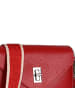 Toscanto Leder Umhängetasche Toscanto Tasche rot ca. 22cm