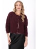 DreiMaster Women Cardigan in burgundy