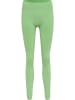 Hummel Hummel Leggings Hmlmt Multisport Damen Schnelltrocknend Nahtlosen in SUMMER GREEN MELANGE