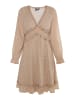 DreiMaster Damen Kleid in Beige Braun