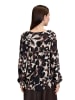 Betty Barclay Schlupfbluse langarm in Beige/Braun