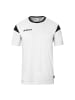 uhlsport  Trainings-T-Shirt Squad 27 in weiß/schwarz