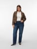 Vero Moda Kunstlederjacke in Chocolate Chip