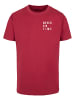 Mister Tee T-Shirts in burgundy