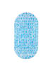 relaxdays Badewannenmatte in Blau - (B)68 x (T)35,5 cm