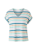 S.OLIVER RED LABEL T-Shirt in cream turquoise