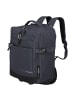 travelite Kick Off 2 Rollen Rucksacktrolley 40 cm Laptopfach dark anthracite