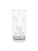 Mr. & Mrs. Panda Wasserglas Kaktus Wut mit Spruch in Transparent
